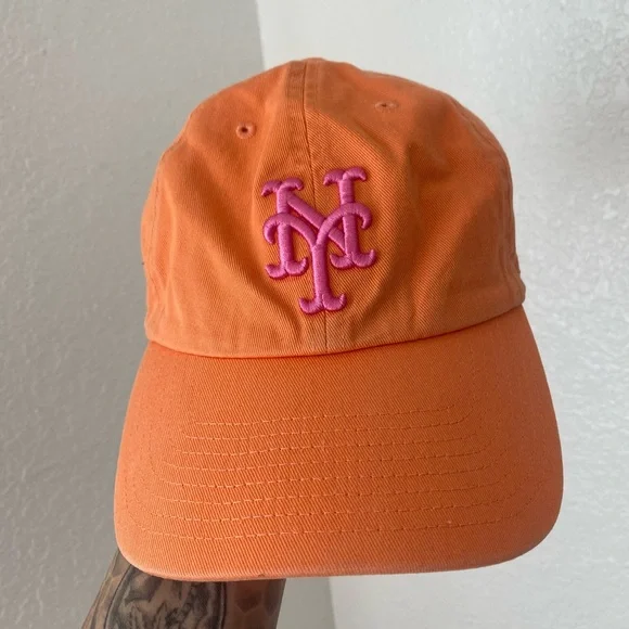 Mets Mango Magenta Dad Hat 🥭 🩷 - Picture 2 of 5